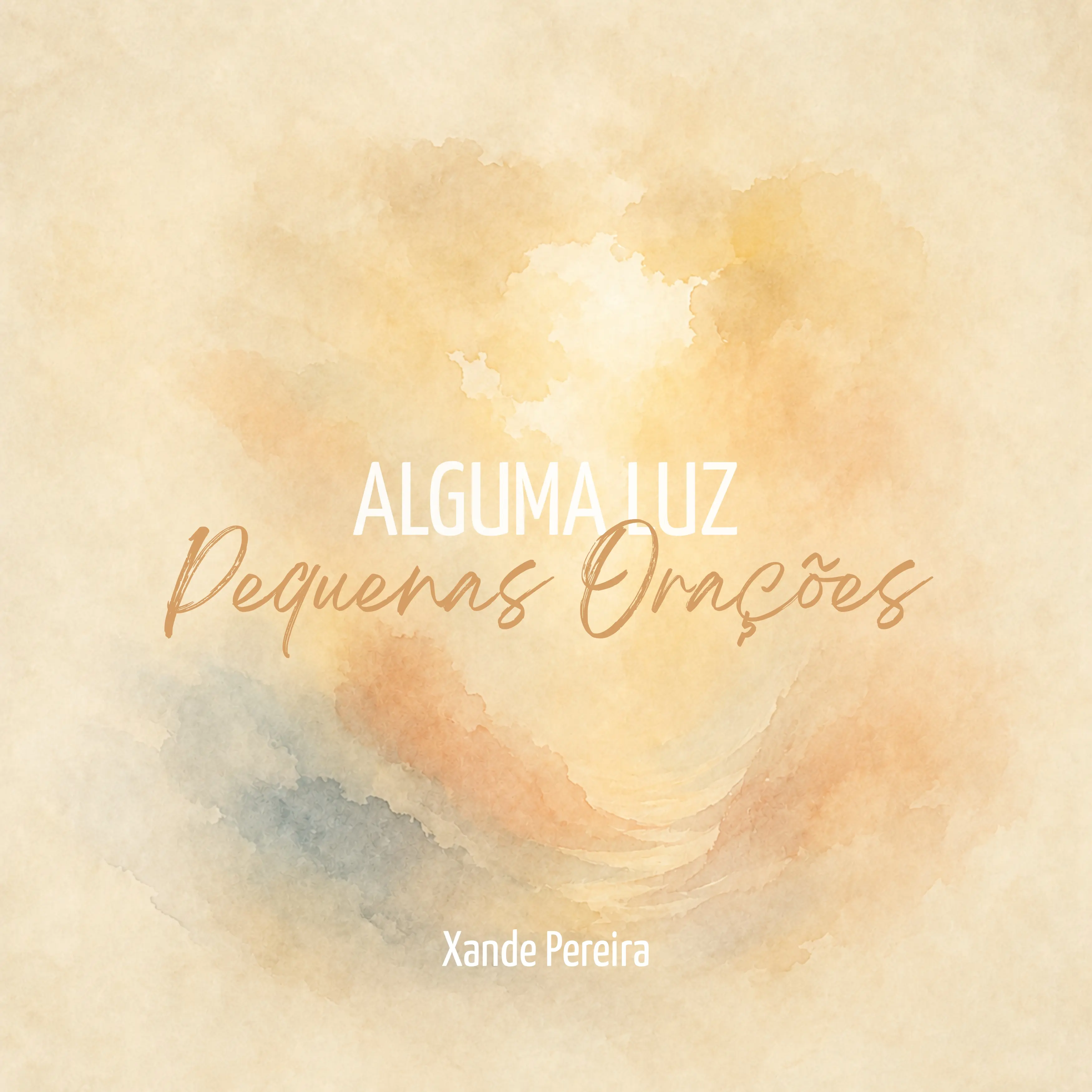 Capa de Pequenas Orações, de Xande Pereira